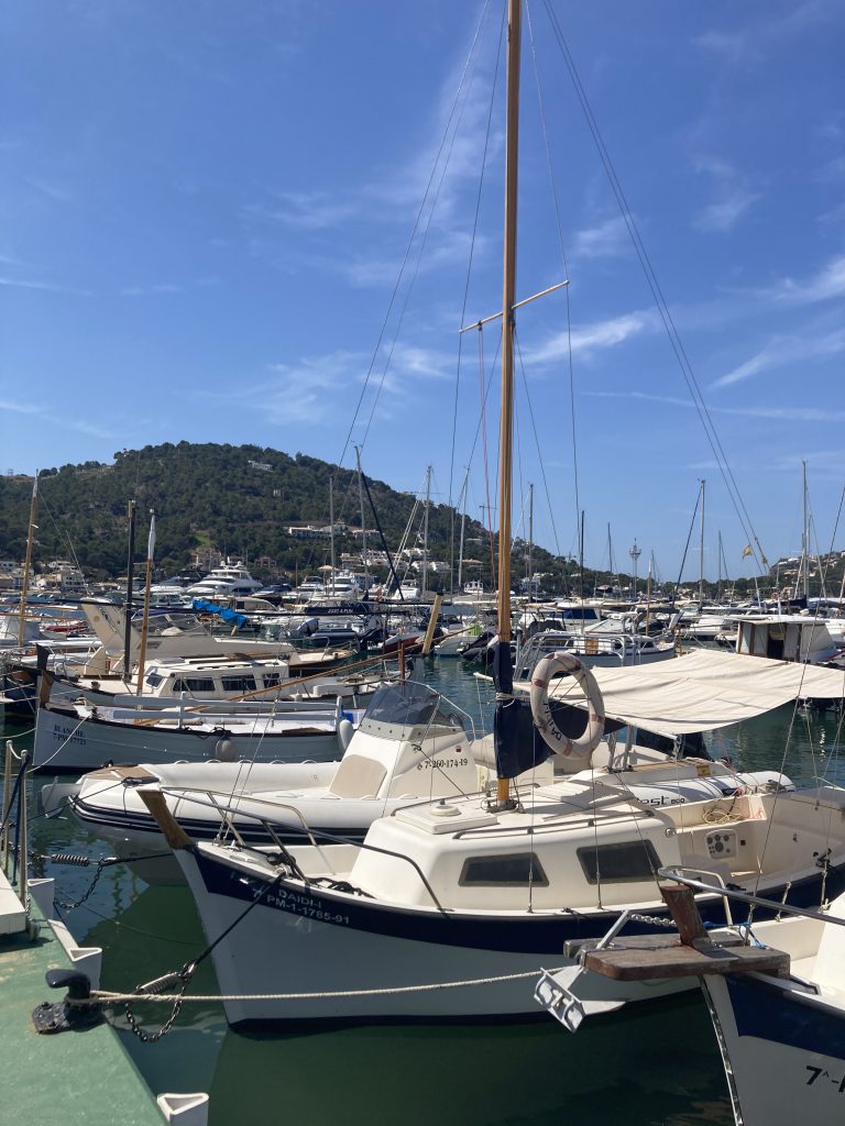 Der Hafen von Port d´Andratx, Mallorca