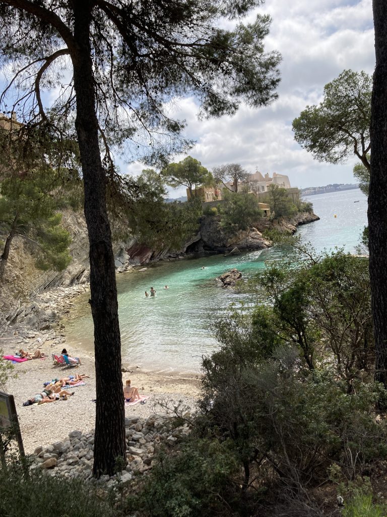 Bucht bei Cala de Fornells Mallorca